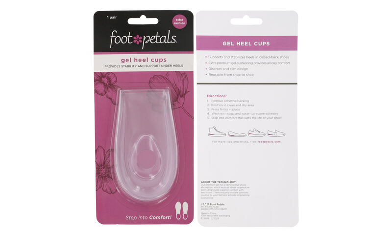 Foot Petals Heel cups Gel
